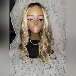 Rebel Gypsy Wig! Multiple Shades Of Brown And Blonde! All Lace Top! Luxury Ed